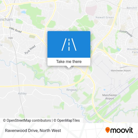 Ravenwood Drive map
