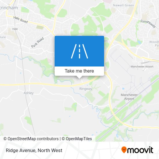 Ridge Avenue map