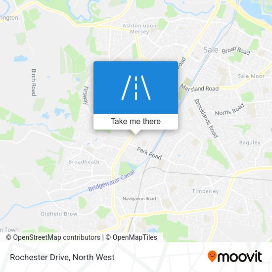 Rochester Drive map