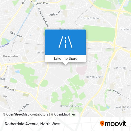 Rotherdale Avenue map