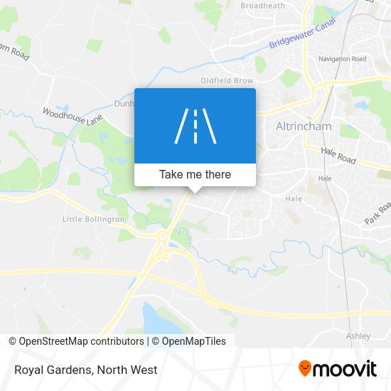 Royal Gardens map