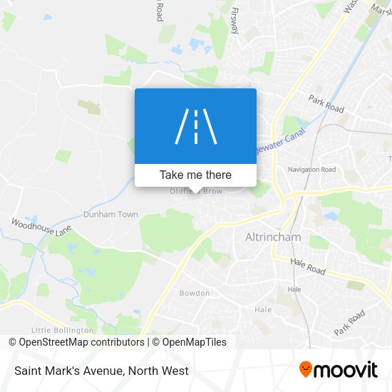 Saint Mark's Avenue map