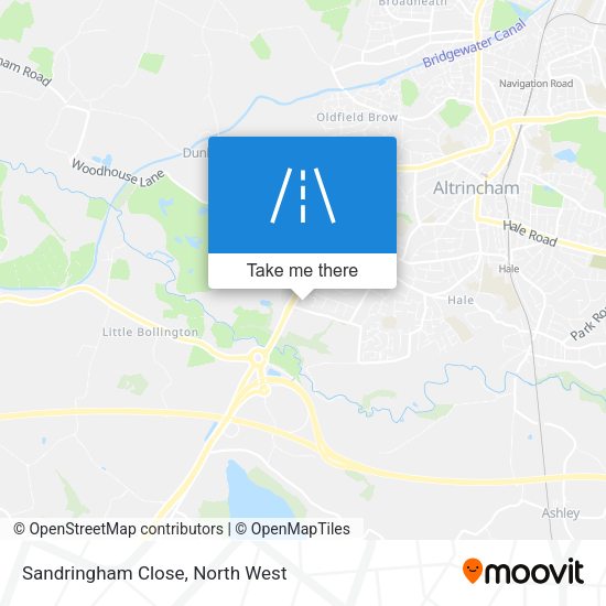 Sandringham Close map