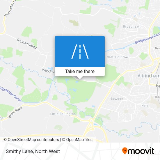 Smithy Lane map
