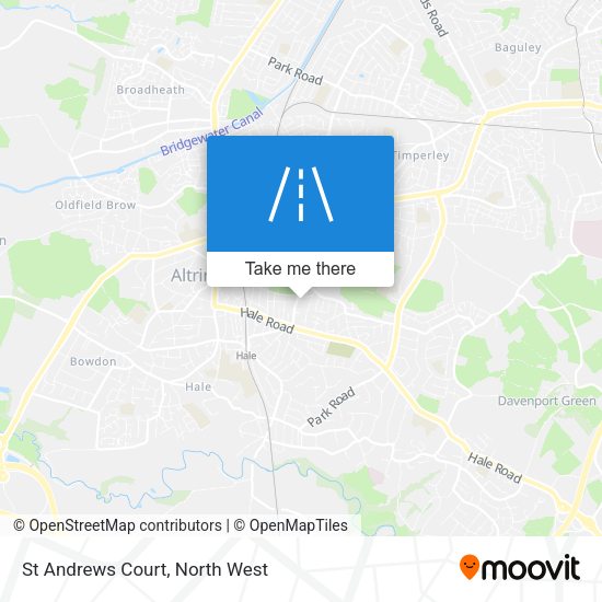 St Andrews Court map
