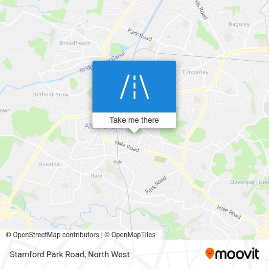 Stamford Park Road map