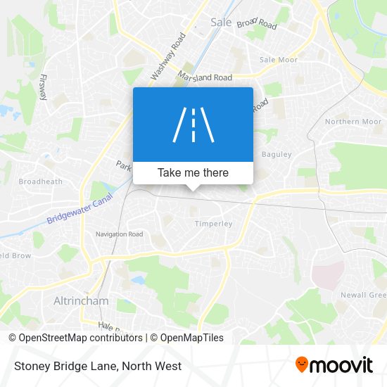 Stoney Bridge Lane map