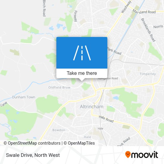 Swale Drive map