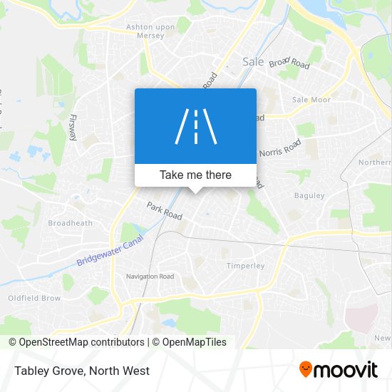 Tabley Grove map