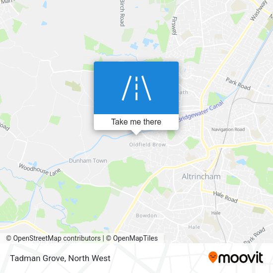 Tadman Grove map