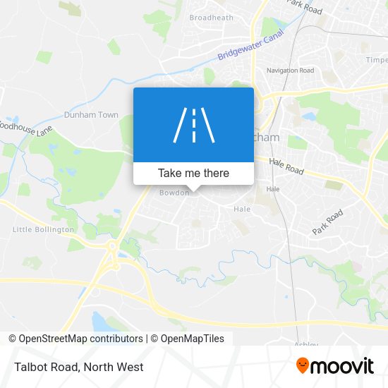 Talbot Road map