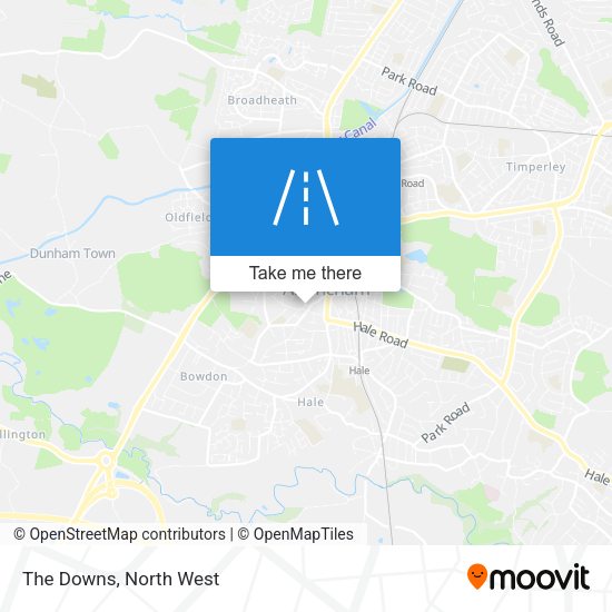 The Downs map
