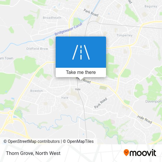 Thorn Grove map