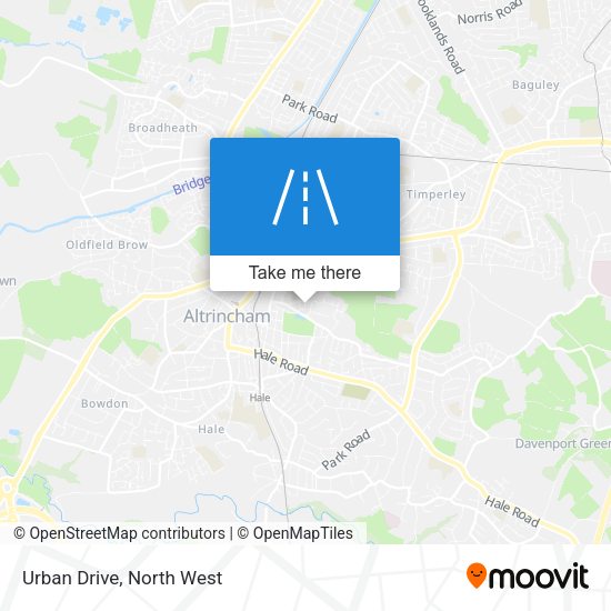 Urban Drive map