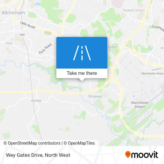Wey Gates Drive map