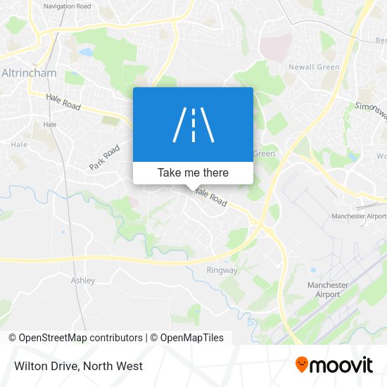 Wilton Drive map