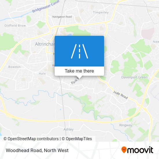 Woodhead Road map