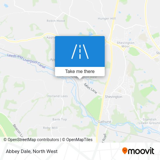 Abbey Dale map