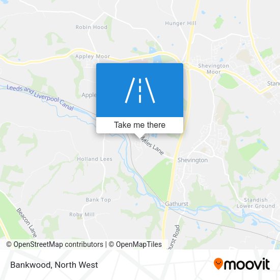 Bankwood map
