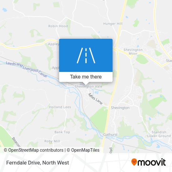 Ferndale Drive map