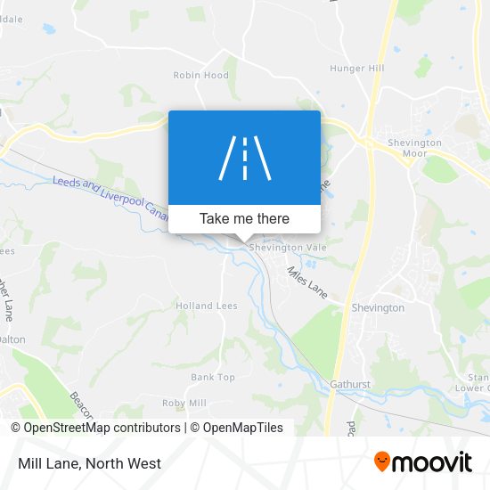 Mill Lane map