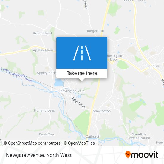 Newgate Avenue map