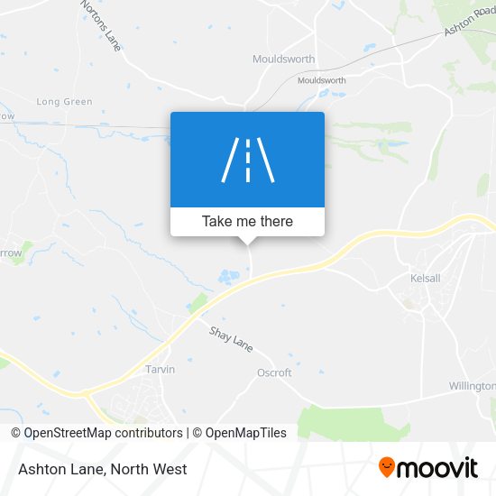 Ashton Lane map