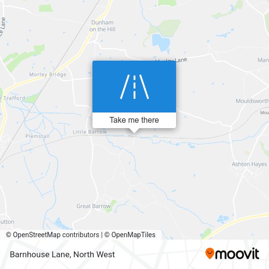 Barnhouse Lane map