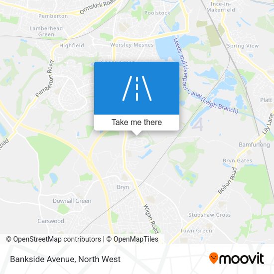 Bankside Avenue map