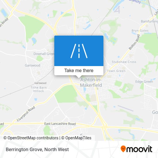Berrington Grove map