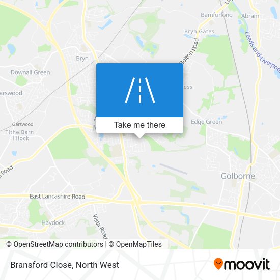 Bransford Close map
