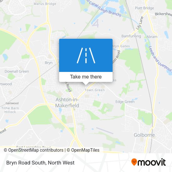 Bryn Road South map