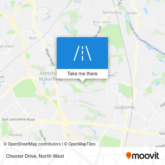 Chester Drive map