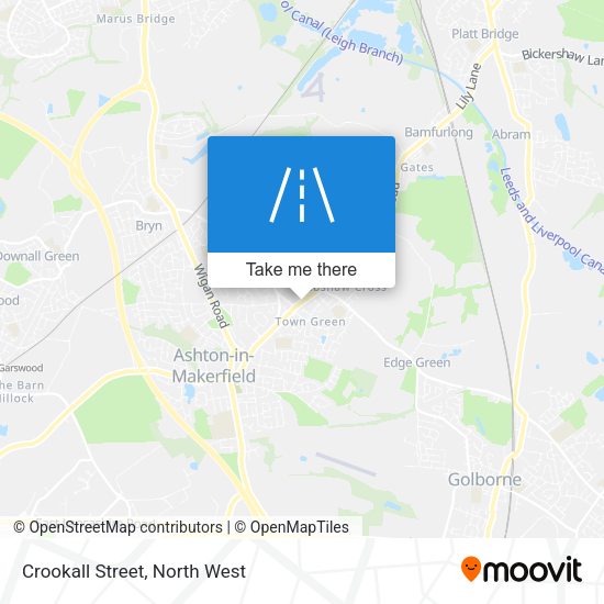 Crookall Street map