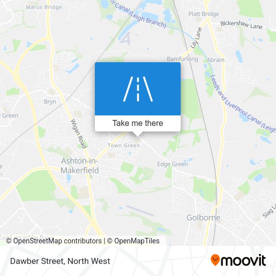 Dawber Street map