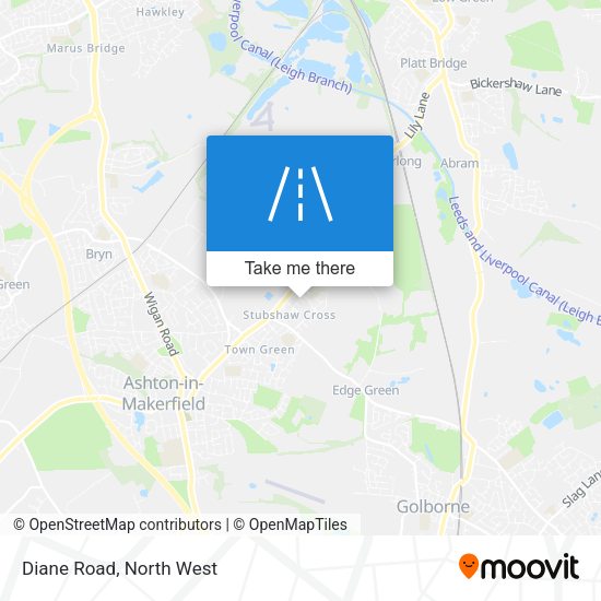 Diane Road map