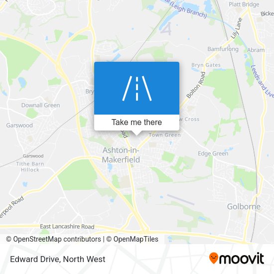 Edward Drive map