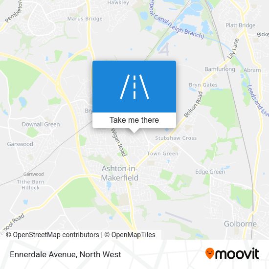 Ennerdale Avenue map