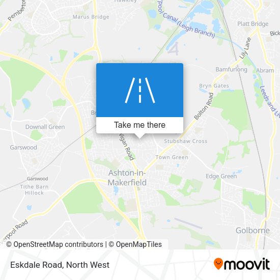 Eskdale Road map