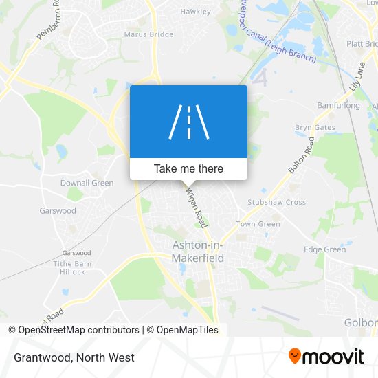 Grantwood map