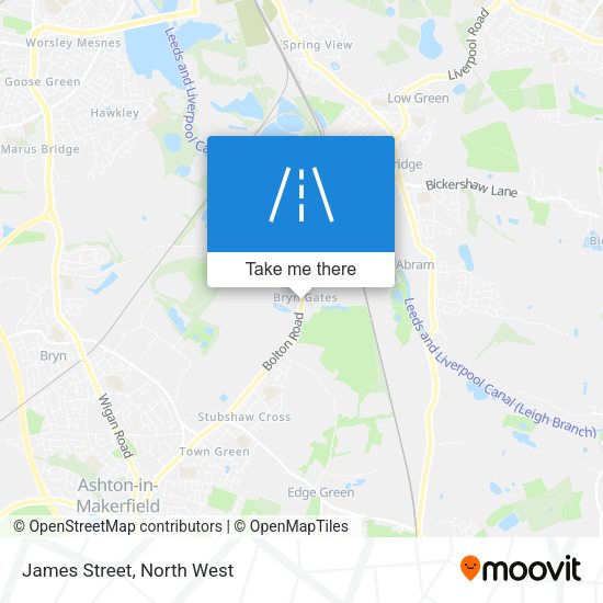 James Street map