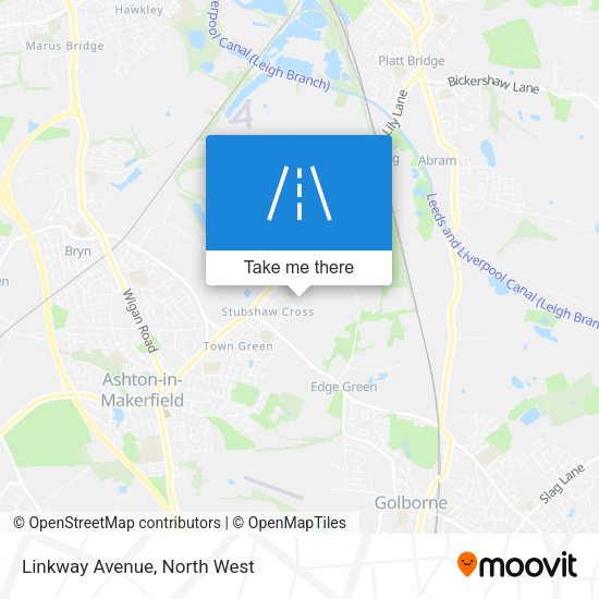 Linkway Avenue map