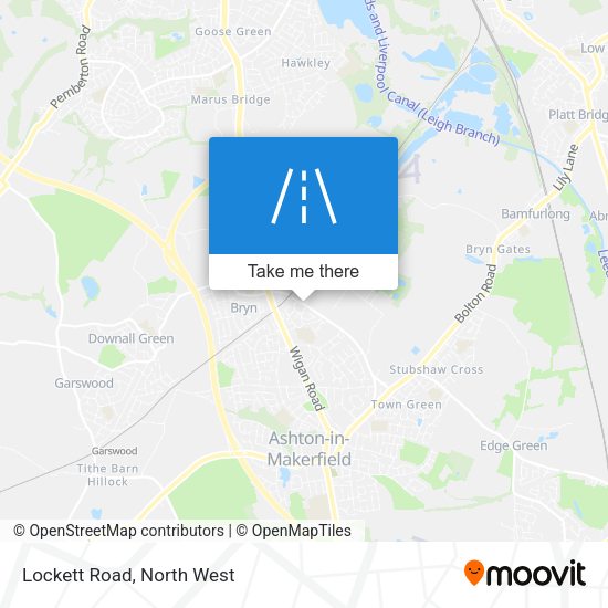 Lockett Road map