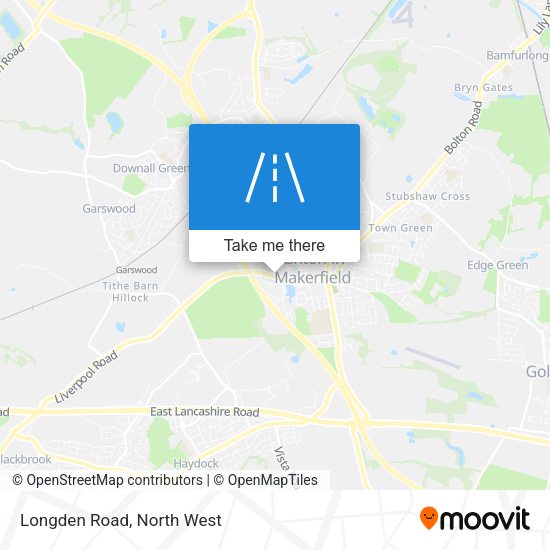 Longden Road map