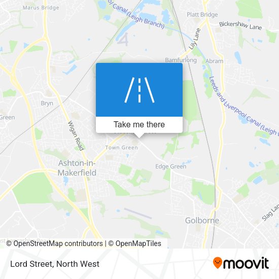Lord Street map