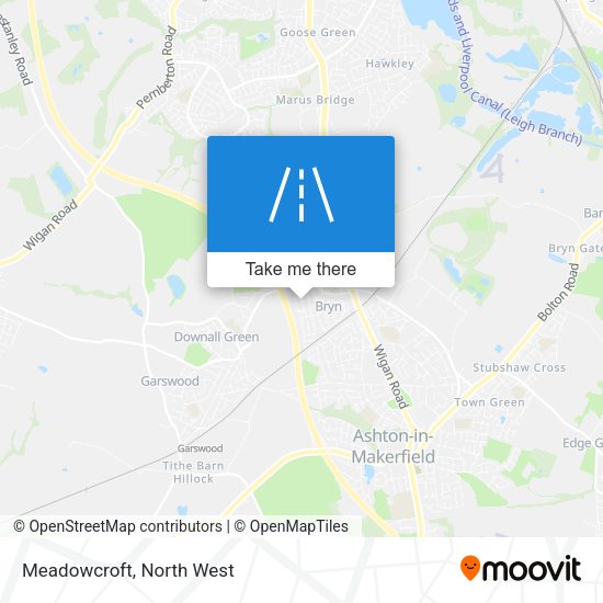 Meadowcroft map
