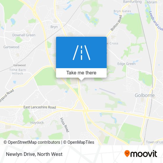Newlyn Drive map
