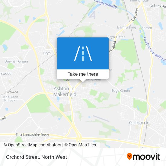 Orchard Street map