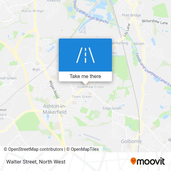 Walter Street map