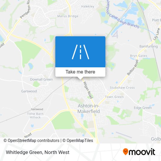 Whitledge Green map